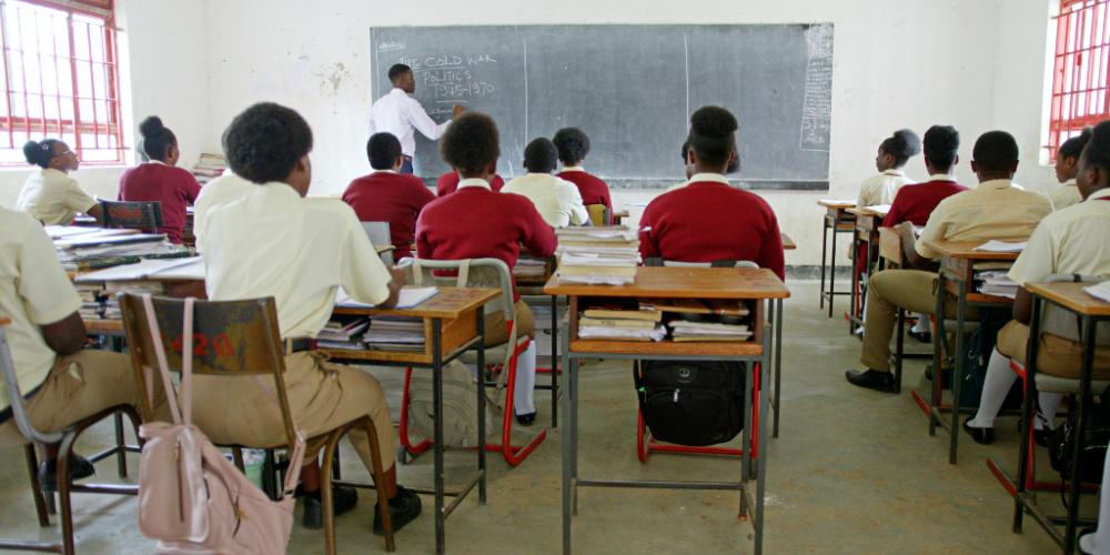 Sam's Park High School Classroom